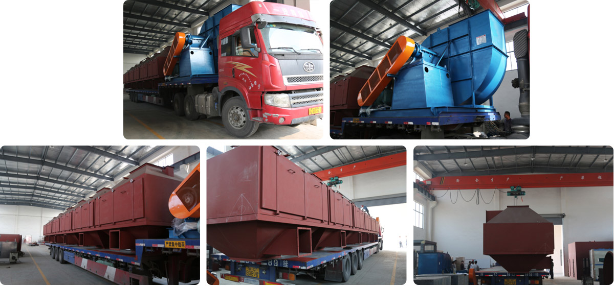 噴漆室有機(jī)廢氣治理工程今日出貨！